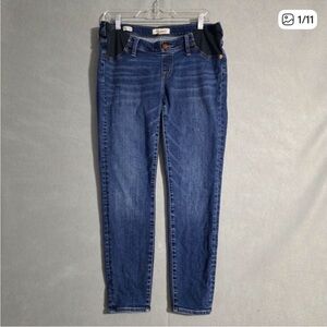 Madewell Womens Maternity Side Panel Skinny Jeans MB509 Size 30